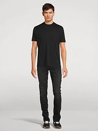 Cotton-Blend Crewneck T-Shirt