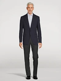Slim-Fit Shirt Prince Of Wales Print