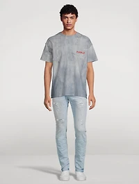 Worn Destroyed Skinny Jeans