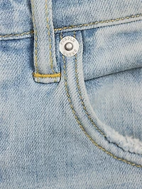 Worn Destroyed Skinny Jeans