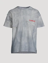 Worn Light Denim T-Shirt
