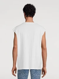 Newsprint Tank Top