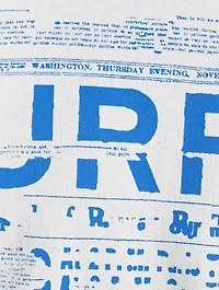 Newsprint Tank Top