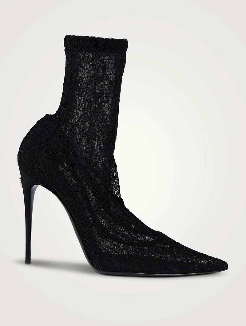 Lace Sock Boots