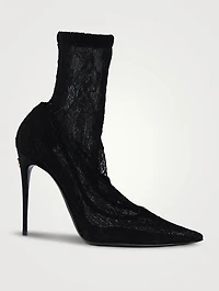 Lace Sock Boots