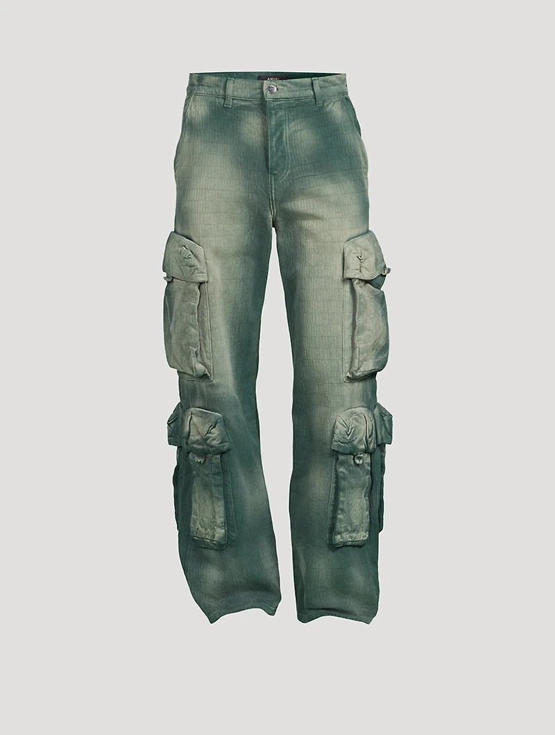 Cotton Oversized Baggy Utility Pants