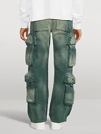 Cotton Oversized Baggy Utility Pants
