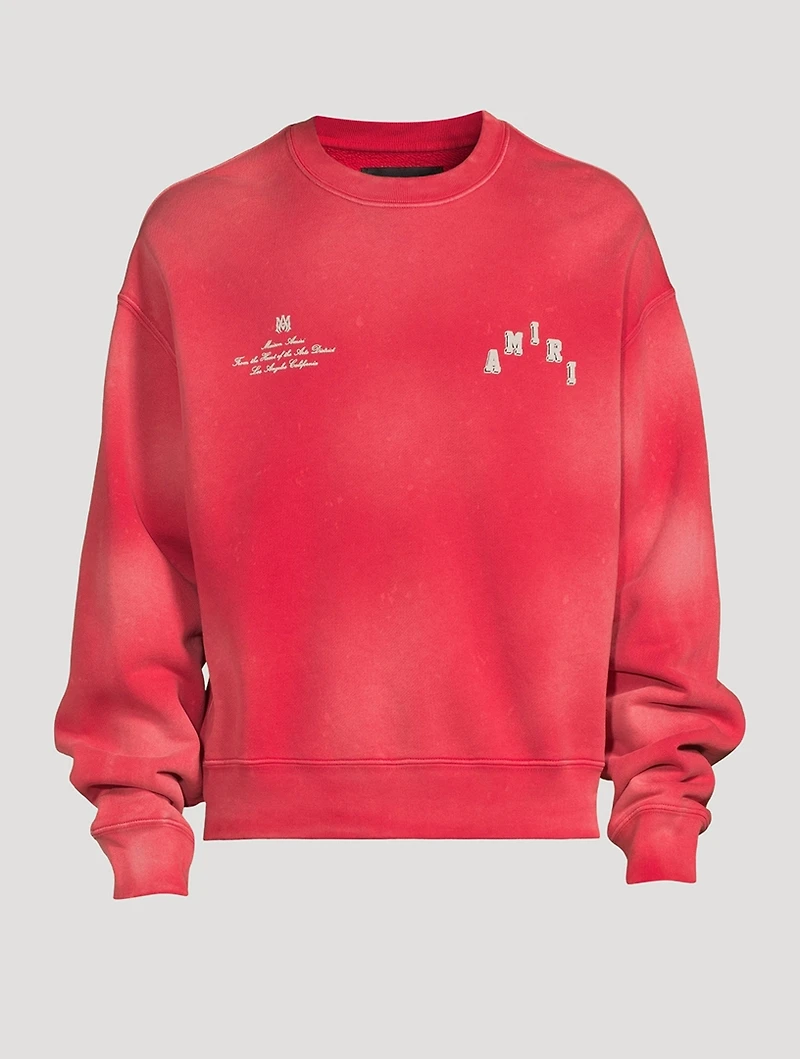 Collegiate Crewneck Sweatshirt