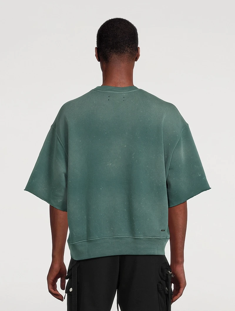 Tiger Crewneck Short-Sleeve Sweatshirt