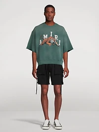 Tiger Crewneck Short-Sleeve Sweatshirt