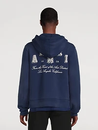 Collegiate Zip Hoodie