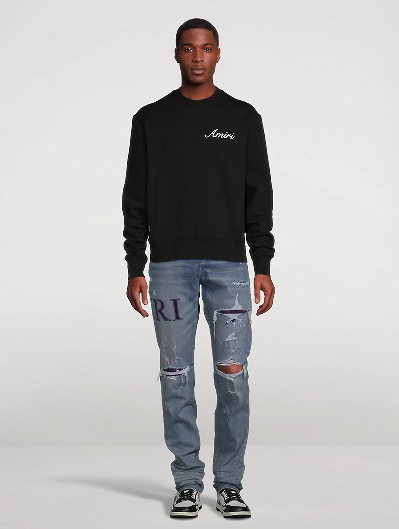 Script Logo Crewneck Sweatshirt