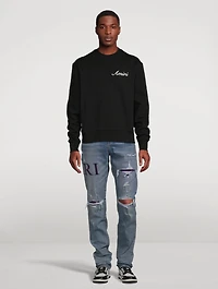 Script Logo Crewneck Sweatshirt