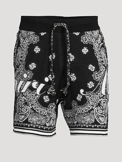 Bandana Cotton Shorts