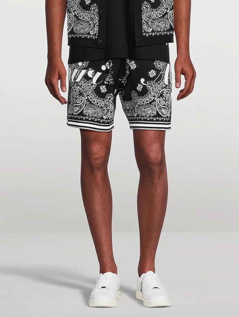 Bandana Cotton Shorts