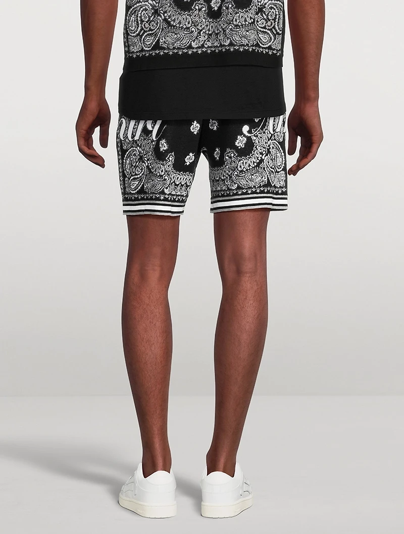 Bandana Cotton Shorts