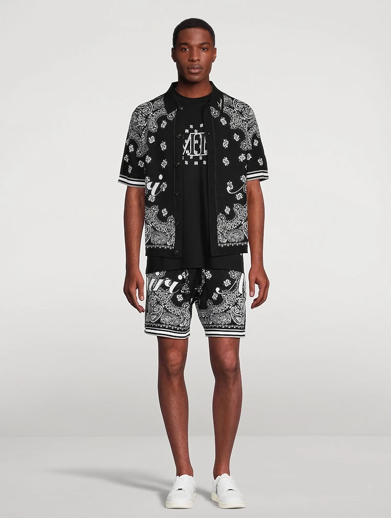 Bandana Cotton Shorts