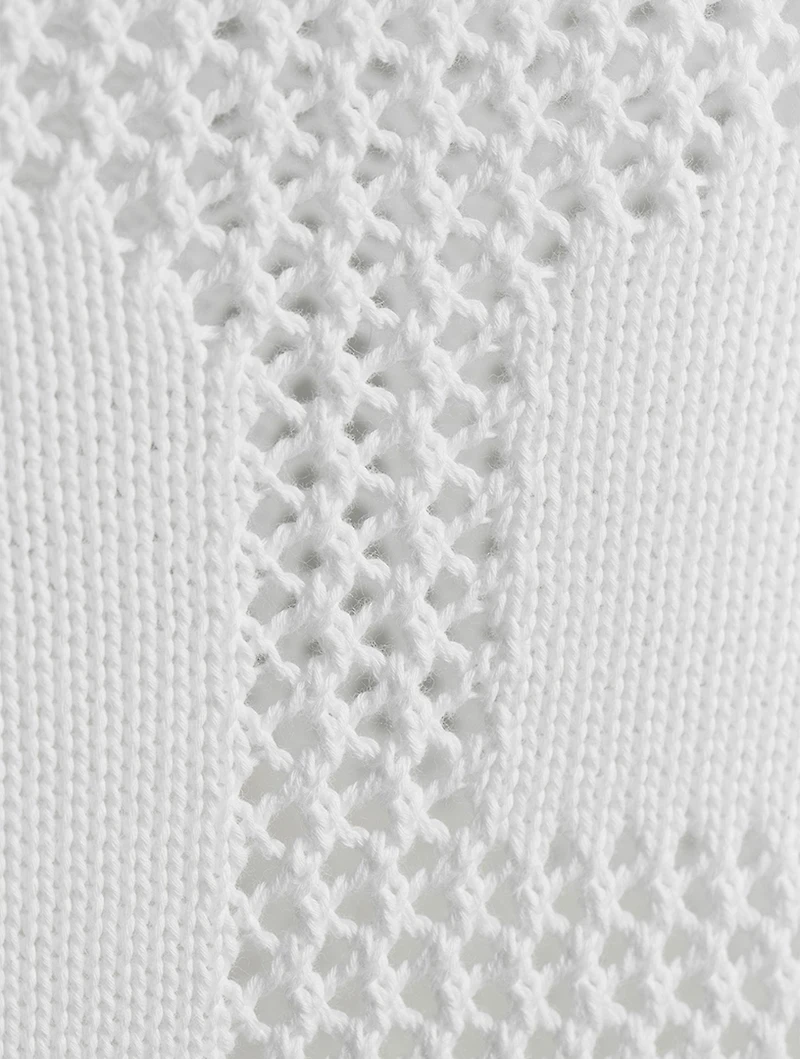 Tiger Mesh Graphic Crewneck Sweatshirt