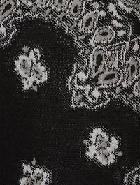 Cotton Short-Sleeve Shirt Bandana Print