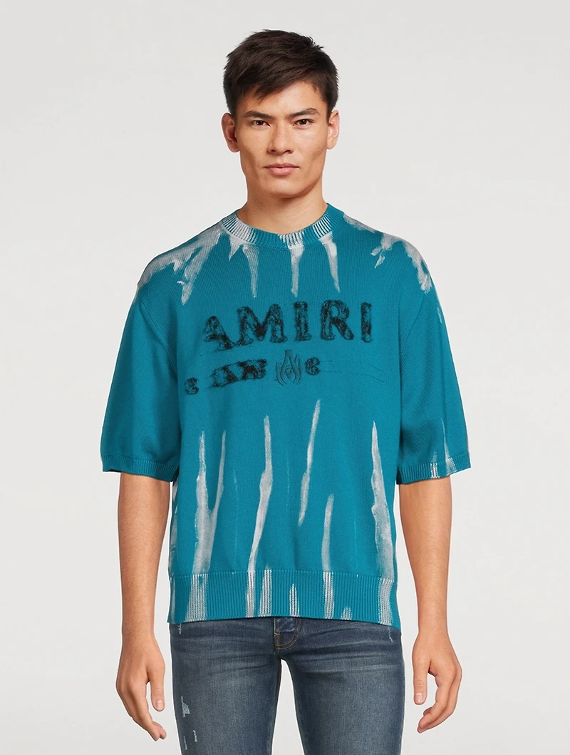 Amiri Destroyed Appliqué T-Shirt