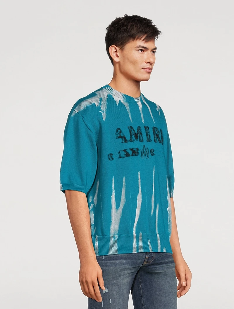Amiri Destroyed Appliqué T-Shirt