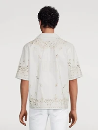 Leather Bandana Shirt