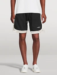 Cotton Satin Shorts