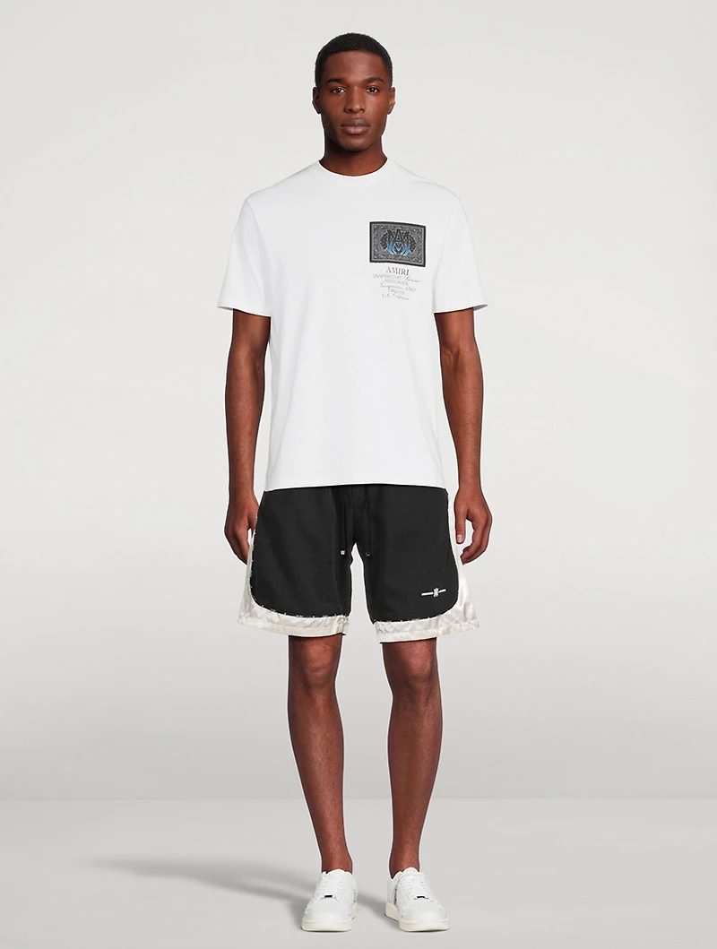 Cotton Satin Shorts