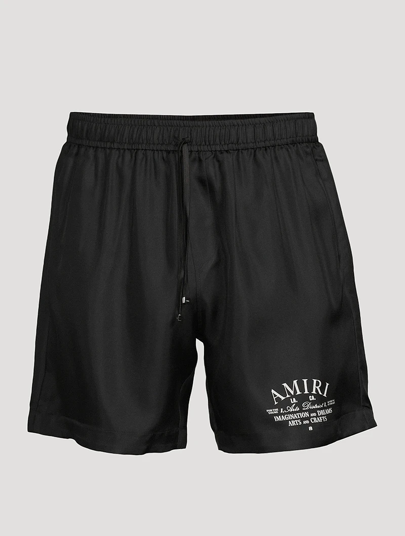 Arts District Silk Shorts
