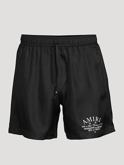 Arts District Silk Shorts