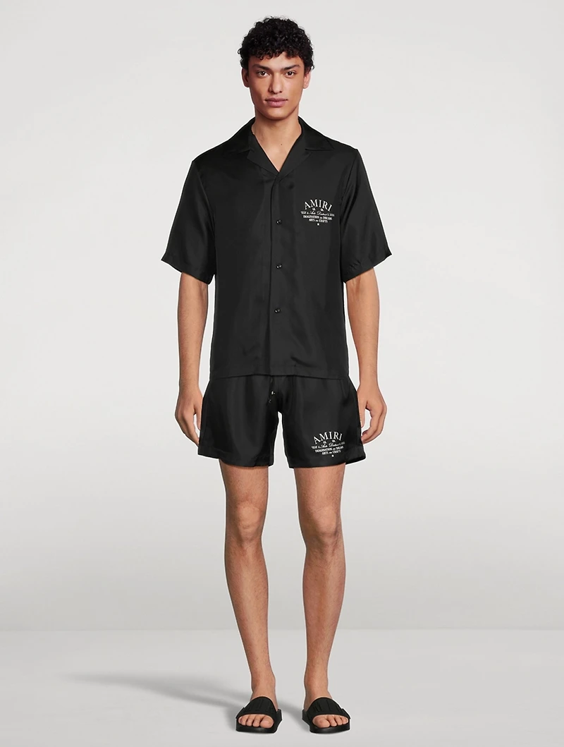 Arts District Silk Shorts