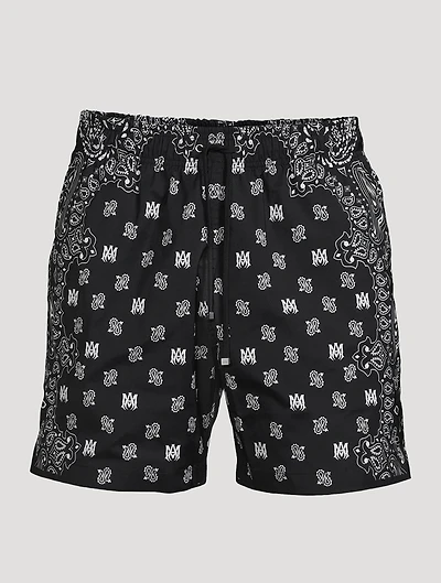 Bandana Paisley Swim Shorts