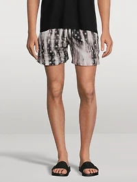 Bleached MA Paisley Swim Shorts