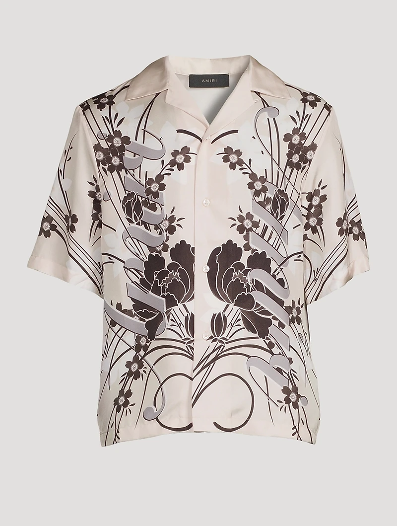 Silk Short-Sleeve Shirt