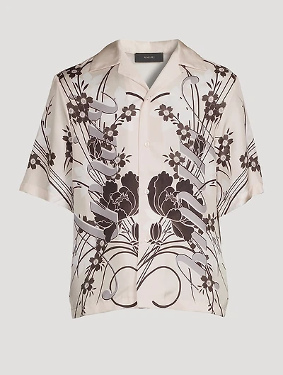 Silk Short-Sleeve Shirt