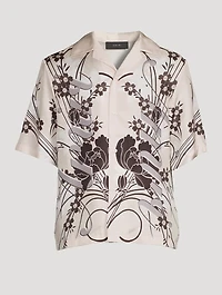 Silk Short-Sleeve Shirt