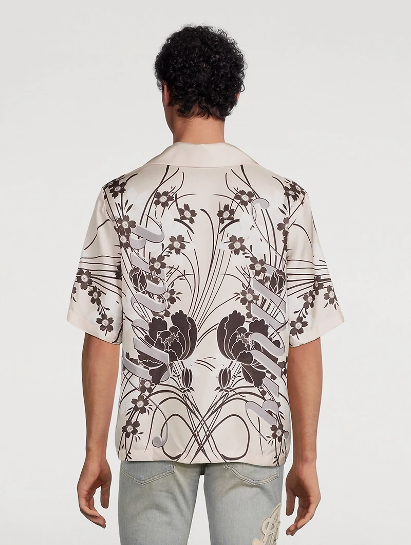 Silk Short-Sleeve Shirt