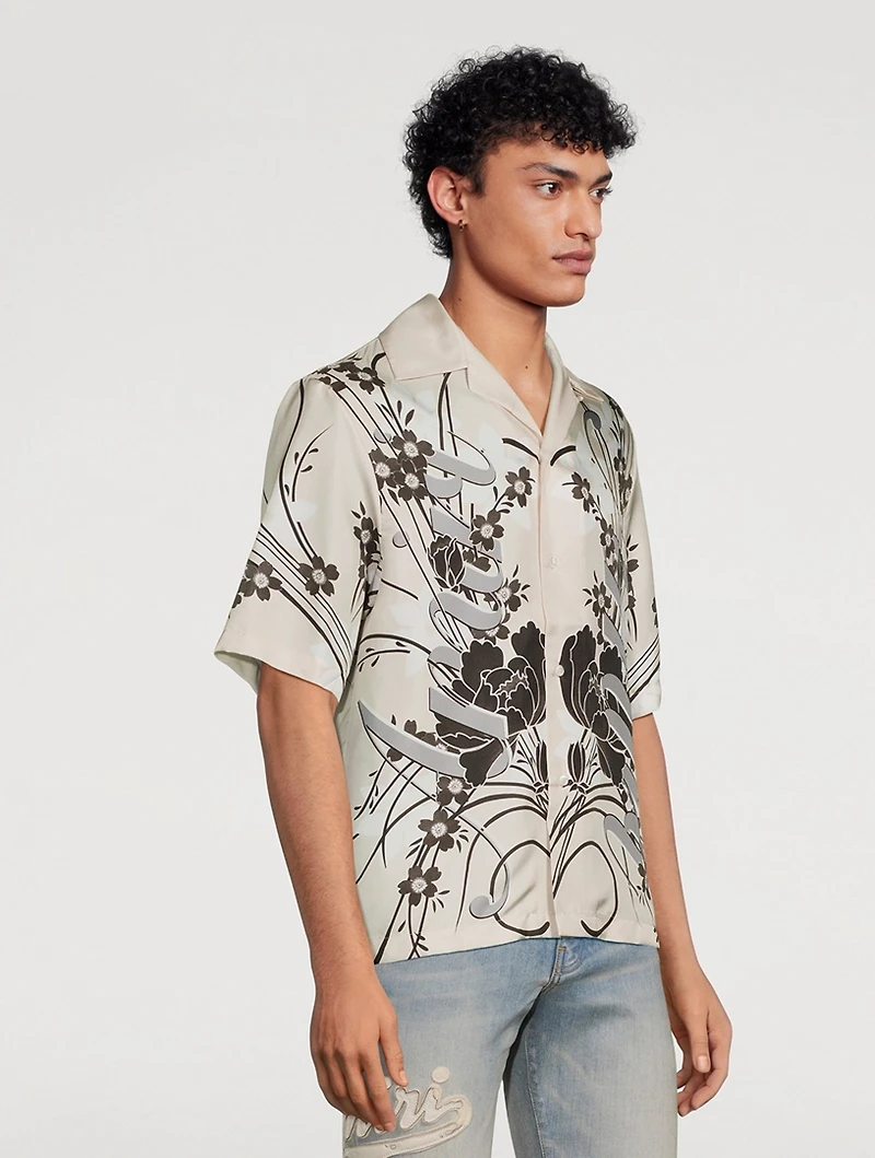 Silk Short-Sleeve Shirt