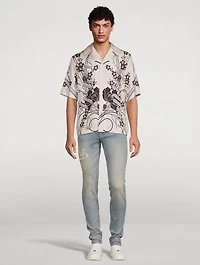 Silk Short-Sleeve Shirt