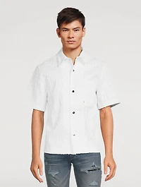 Amiri Burnout Bowling Shirt