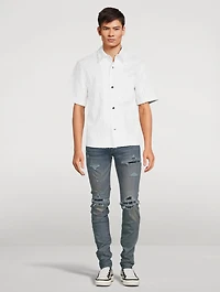 Amiri Burnout Bowling Shirt