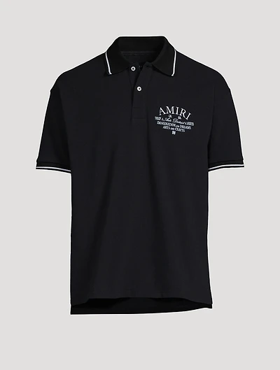 Amiri Arts District Pique Polo
