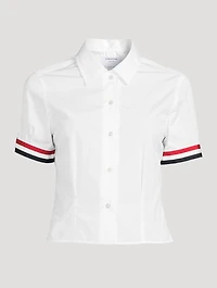 Short-Sleeve Poplin Shirt