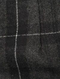Wool And Cashmere Flannel Trousers Check Print