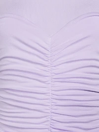 Jaslene Jersey Twist T-Shirt Dress