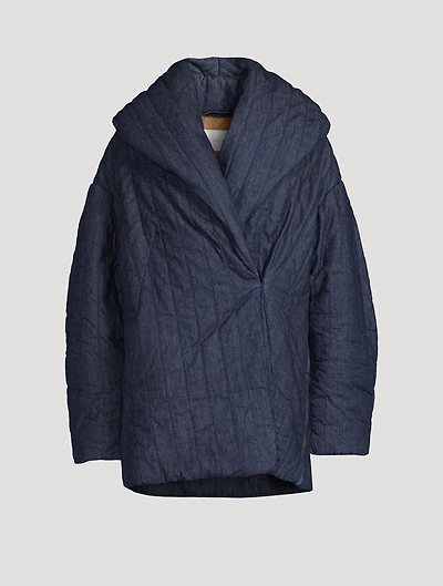 Voltaire Denim Puffer Jacket