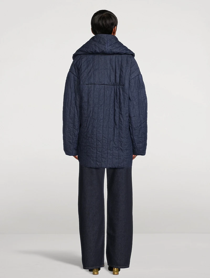 Voltaire Denim Puffer Jacket