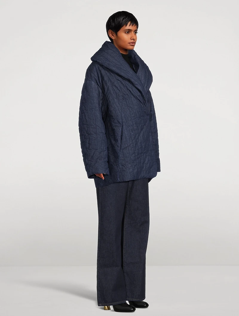 Voltaire Denim Puffer Jacket