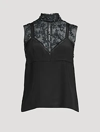 Carasi Silk Crepe De Chine Top