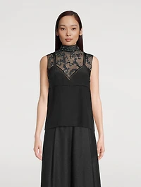 Carasi Silk Crepe De Chine Top